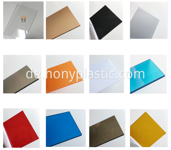 Antistatische Polycarbonat -Plastikfolie Block PC -Boardesd PC1 Antistatic Polycarbonate plastic sheet block pc boardESD PC1